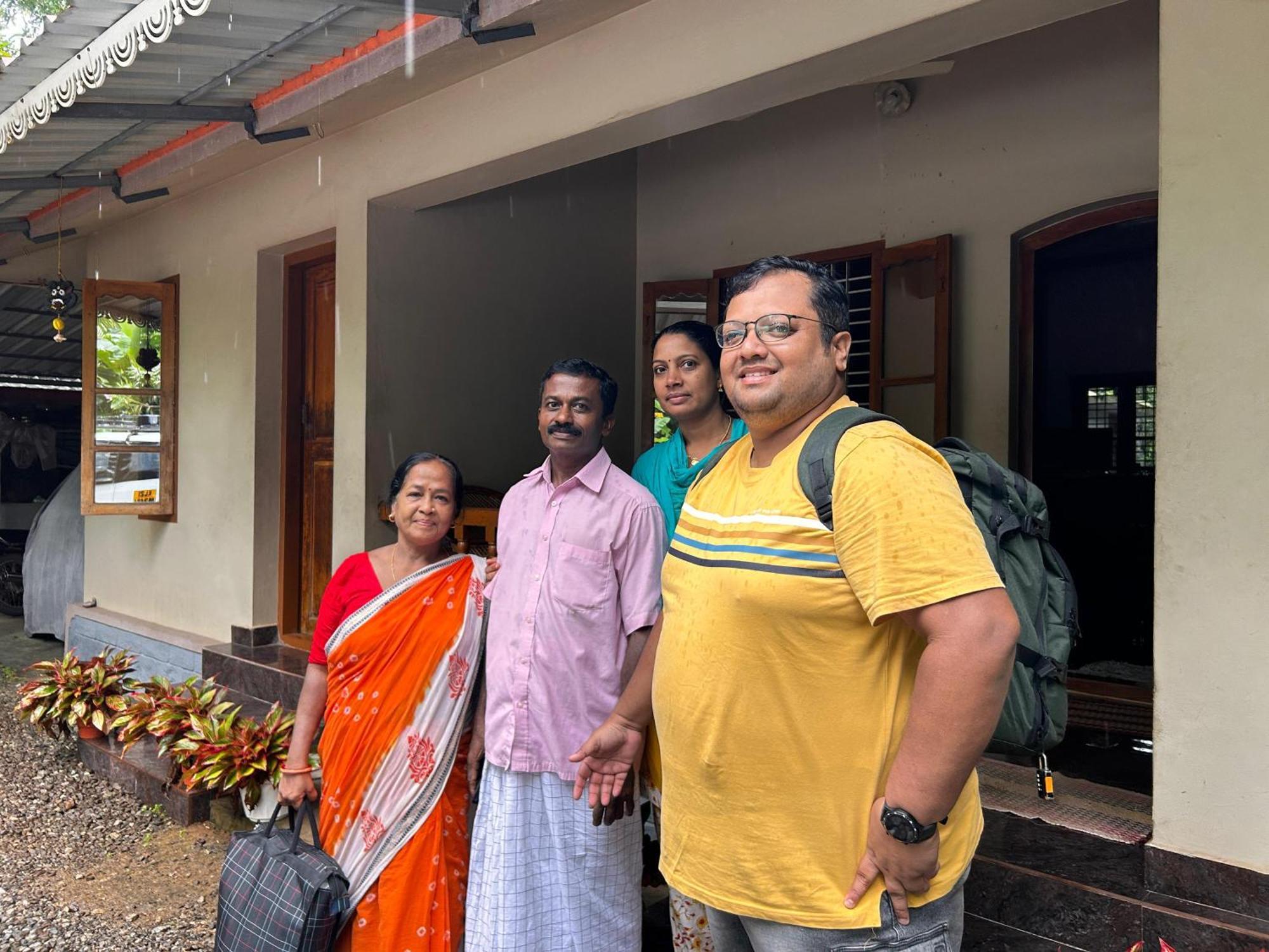 Munroe Vision Panakkattu Homestay Mundrothuruth Exteriör bild